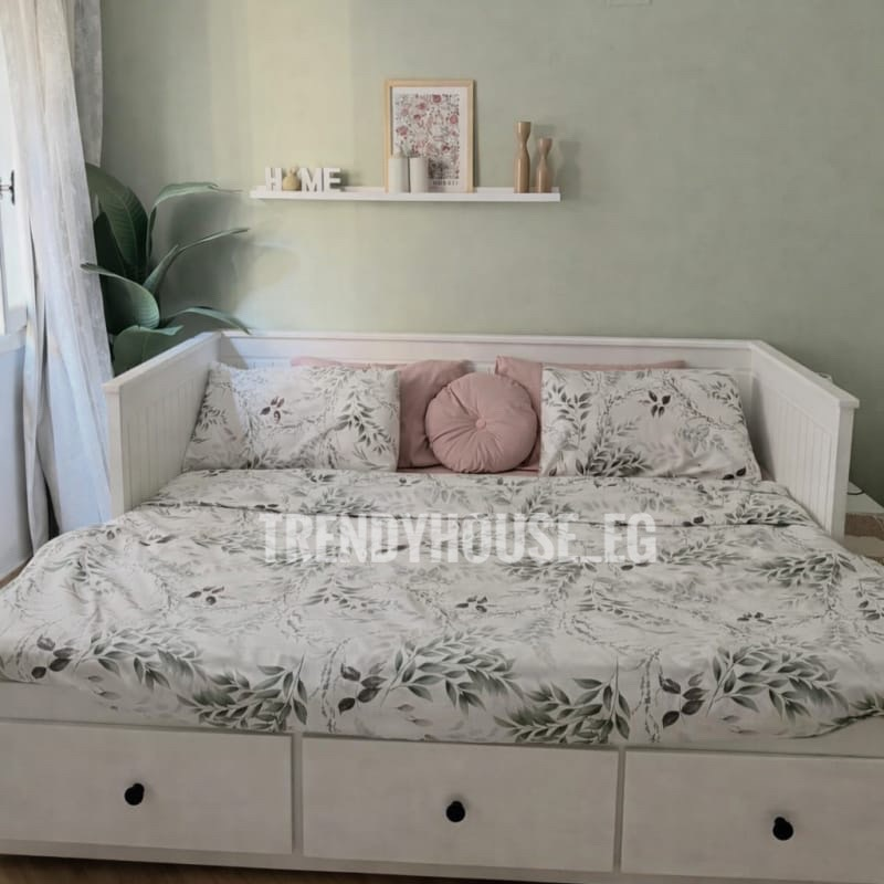 طقم ملايه سرير كبير قطن 