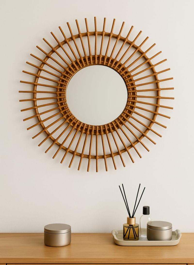 مرآه بامبو طبيعي